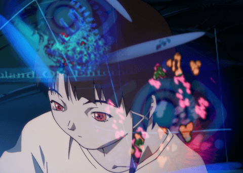 Lain exploring The Wired